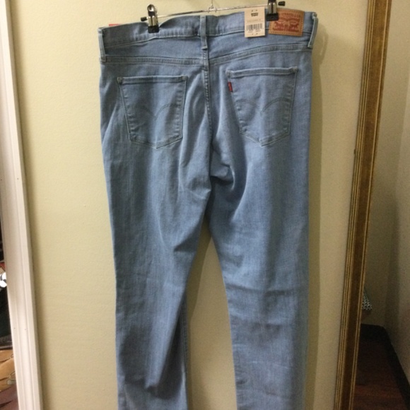 314 Shaping Straight Light Blue Jeans Size 33 - Picture 2 of 3